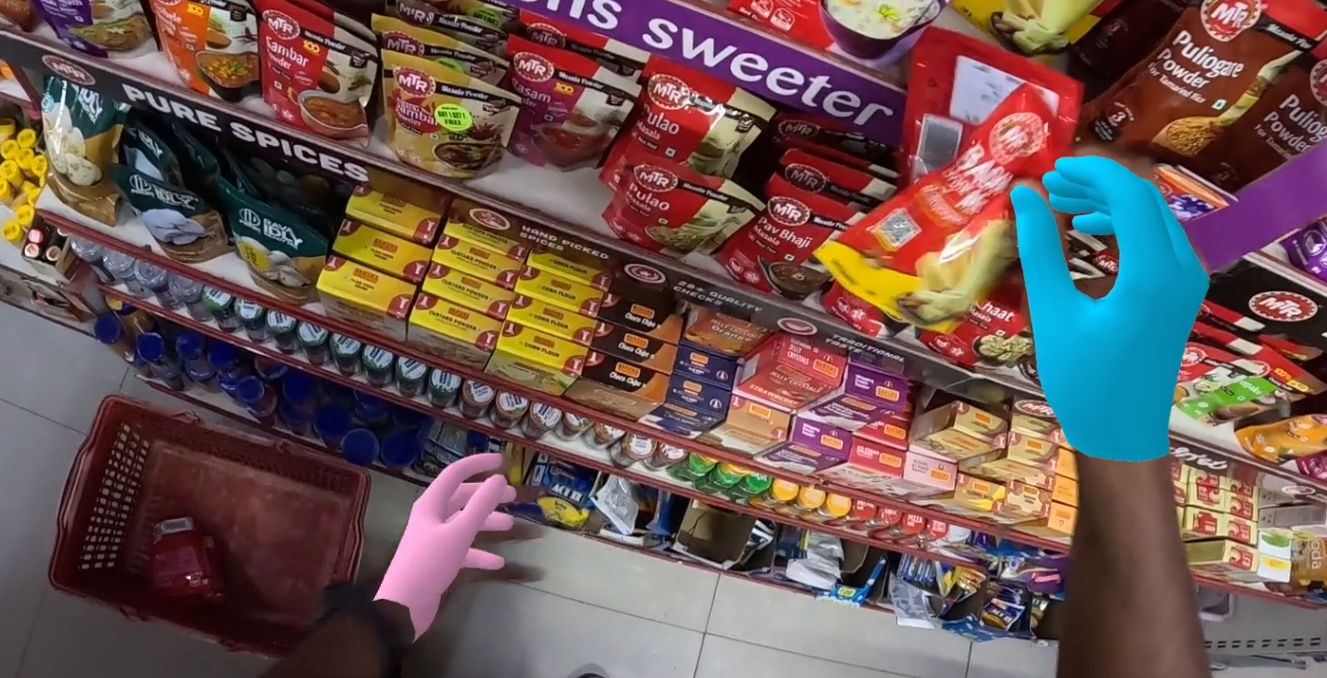 Human Ego-centric and UMI data